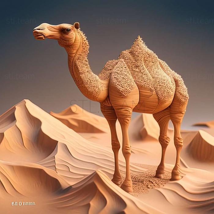 3D модель Верблюди (STL)